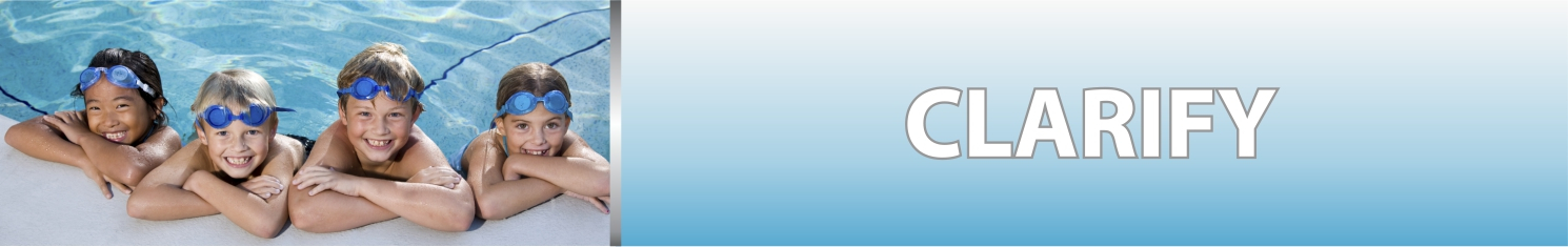 Clarify pool product category