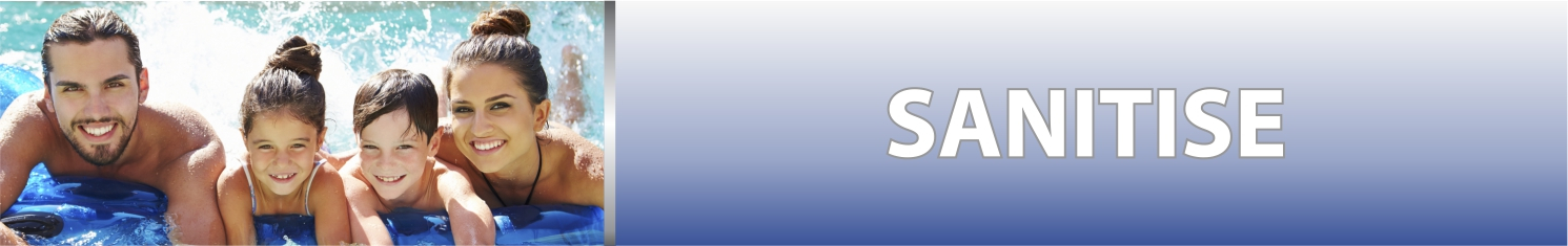Sanitise pool product category