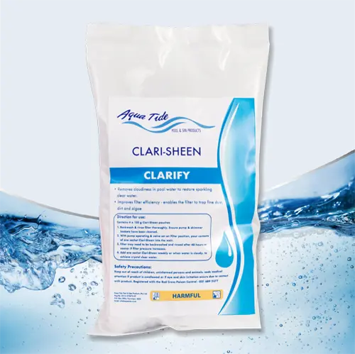 Clari-Sheen Aqua Tide pool product