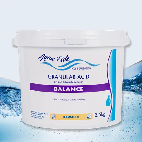 Granular Acid Aqua Tide pool product